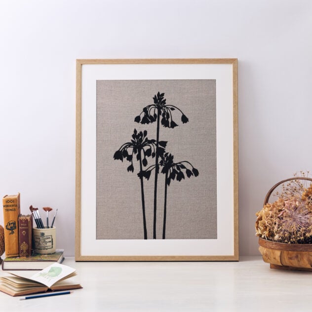 Allium Siculum Framed