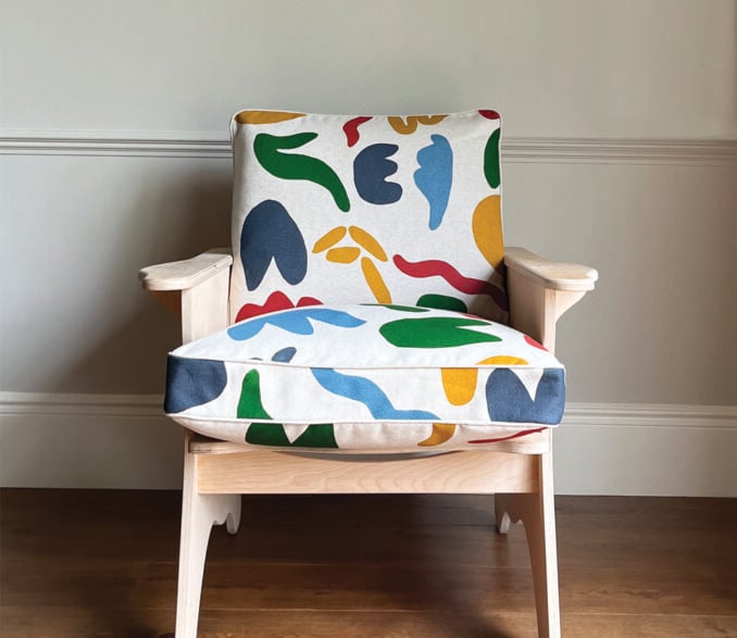 The Paddle Chair & Fabric